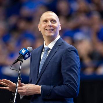 Men's Basketball Head Coach Mark Pope